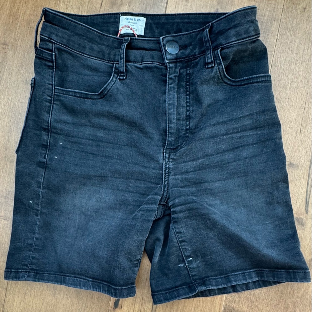 Ripton Women’s Classic Stretch Jorts Washed Black 25